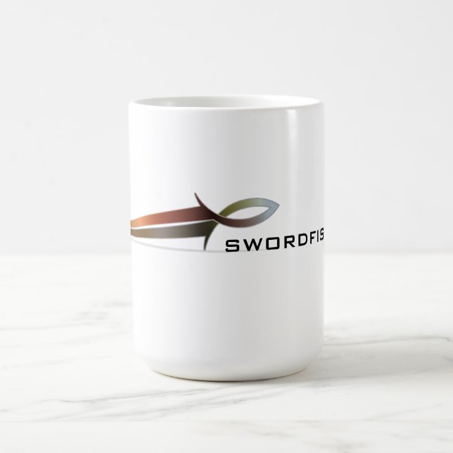 Caneca De Café Sword Fisher (Centro)