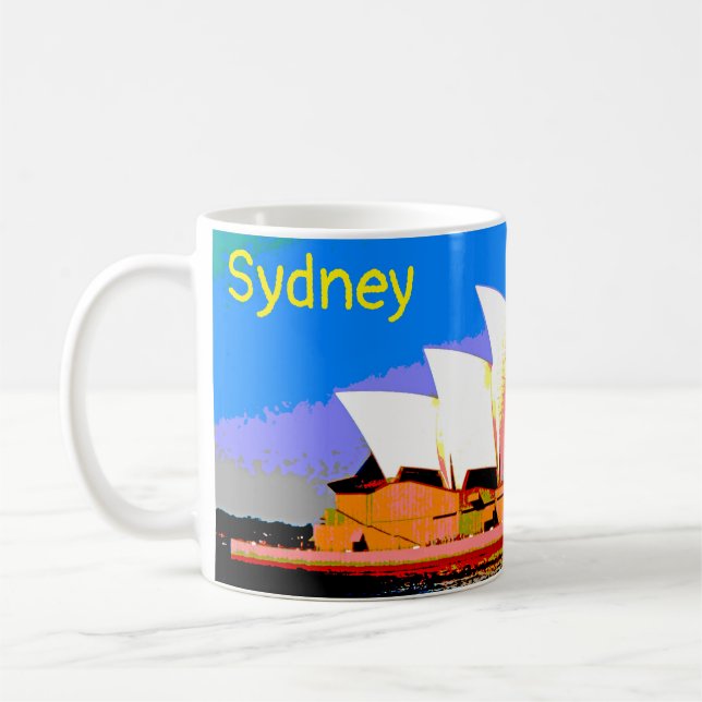 Caneca De Café Sydney Opera House (Esquerda)