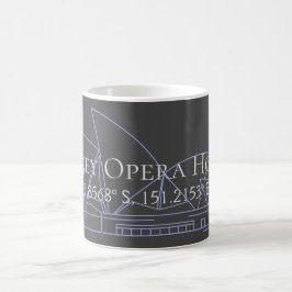 Caneca De Café Sydney Opera House Latitude Longitude