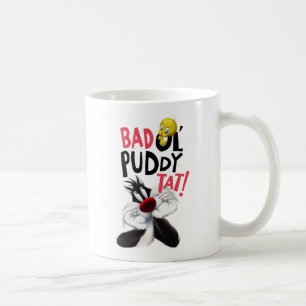 Caneca De Café SYLVESTER™ E TWEETY™ - Pó de Ol' defeituoso