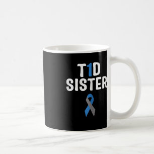 Caneca De Café T1D Diabetes Sensibilização Tipo 1 Insulina Pancr