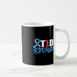 Caneca De Café T1D Irmão Tipo 1 Sensibilização para a diabetes