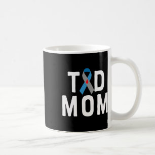 Caneca De Café T1d Mãe Tipo 1 Sensibilização para a Diabetes Famí