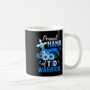 Caneca De Café T1d Nana Tipo 1 Sensibilização para a Diabetes Fam