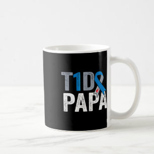 Caneca De Café T1d Papai Sua Luta É Minha Luta Contra Diabetes Ti