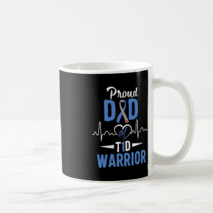 Caneca De Café T1D Sensibilização para a Diabetes Orgulhosa do Pa