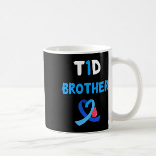 Caneca De Café T1d Supo de Sensibilização do Irmão do Guerreiro D