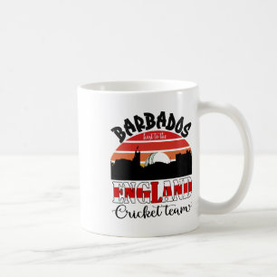 Caneca De Café T20 Rdos de Críquete Hospeda a Seleção Inglesa de