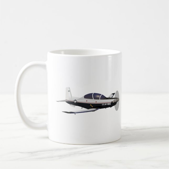 Caneca De Café T-6 Aeronaves de treino Texan II (Esquerda)