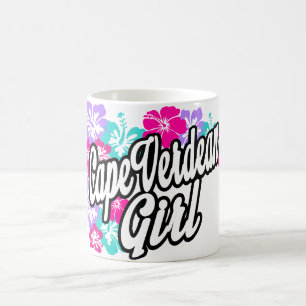 Caneca De Café T cabo-verdiano da menina