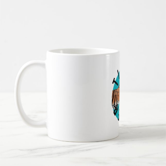 Caneca De Café T é para Tiger Keeper (Esquerda)