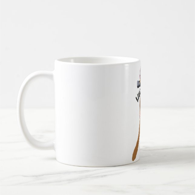 Caneca De Café T é para Tree Kangaroo (Esquerda)