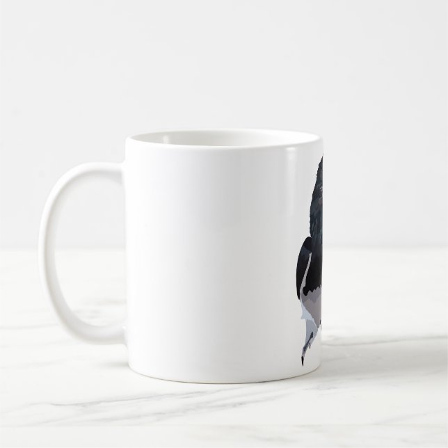 Caneca De Café T é para Trumpeter Hornbill (Esquerda)