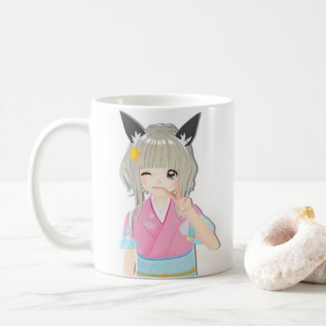 Caneca De Café t_mikage mug[VW]/ミカゲマグ[VW] コーヒーマグカップ (Com Donut)