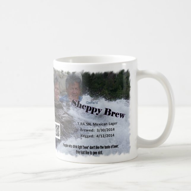 Caneca De Café T.RA.SH. Copo mexicano da cerveja pilsen (Direita)