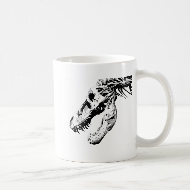 Caneca De Café t-rex (Direita)