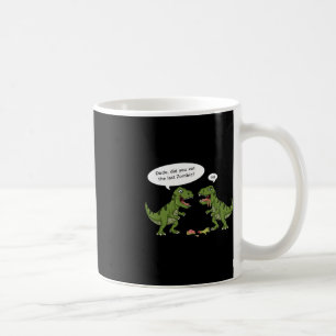 Caneca De Café T Rex Come Zombie Halloween Meninos Garotas Divert