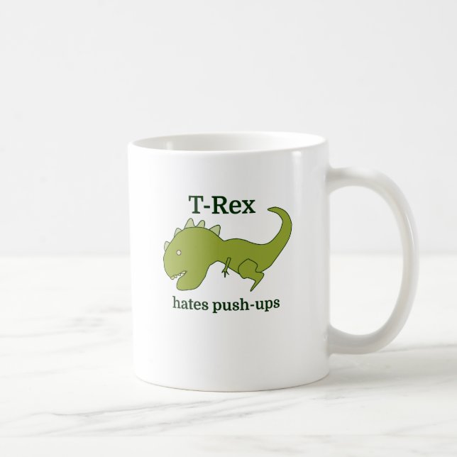 Caneca De Café T-Rex deia impulso-UPS (Direita)