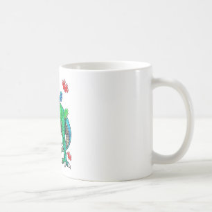 Caneca De Café T Rex Dinossaur Autismo Atenção Quebra-cabeça Piec