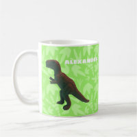 T-Rex Tyranosaurus Rex Toy Dinossaur Verde Brilhan