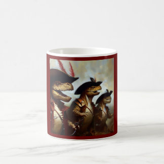 Caneca De Café T Rexs Três Mosqueteiros
