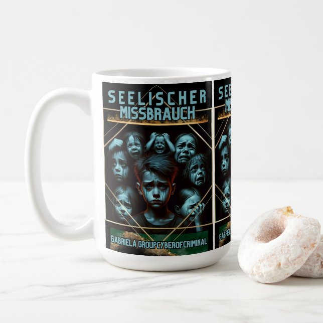 Caneca De Café T-Shirt (Com Donut)