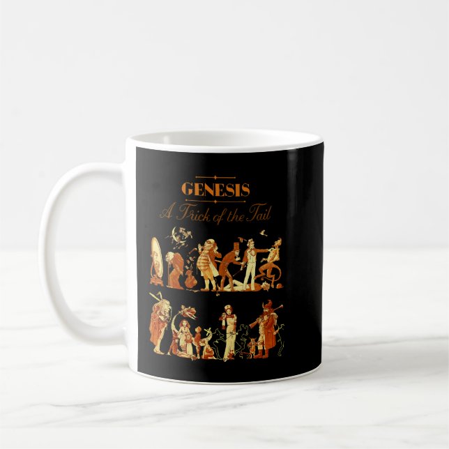Caneca De Café T-Shirt Clássico de banda de Gênesis (Esquerda)