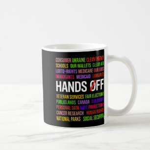 Caneca De Café T-shirt com as mãos desligadas.png