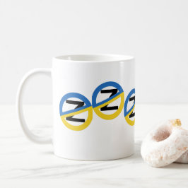 Caneca De Café T-Shirt contra a Rússia