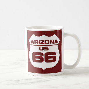 Caneca De Café T-shirt da rota 66 da arizona