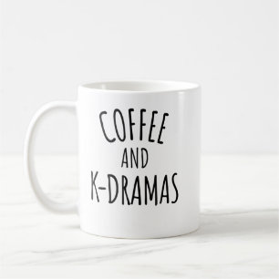 Caneca De Café T-Shirt do Café e do K-Drama