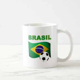 Caneca De Café T-shirt do campeonato do mundo de Brasil