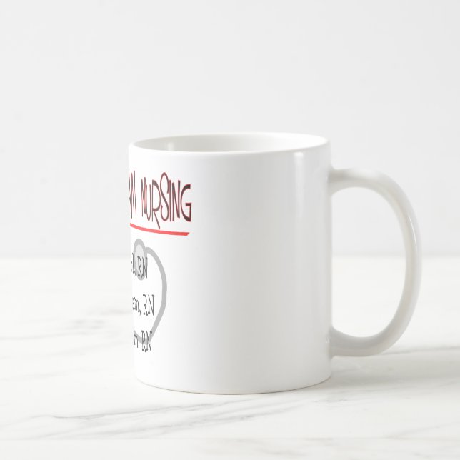 Caneca De Café T-shirt e presentes divertidos da enfermeira (Direita)