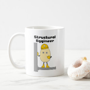 Caneca De Café T-Shirt Engenheiro Estrutural