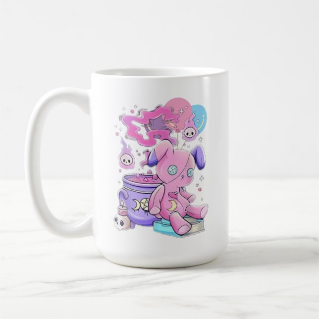 Caneca De Café T-Shirt Estética Cuja Alavanca É Louca (Esquerda)