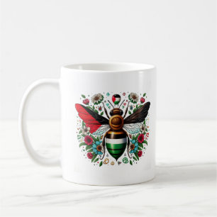 Caneca De Café T-shirt GRATUITA PALESTINA