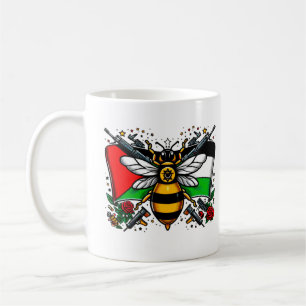 Caneca De Café T-shirt GRATUITA PALESTINA