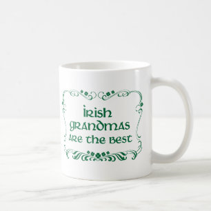 Caneca De Café T-shirt irlandês da avó