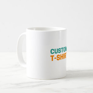 Caneca De Café T-Shirt Personalizado - Design personalizado, Únic