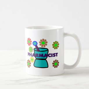 Caneca De Café T-shirt retros & presentes das flores do
