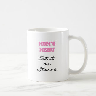 Caneca De Café T-shirts e presentes no menu mãe