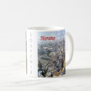 Caneca De Café TAA033 MERAN MERANO, Vista aérea,