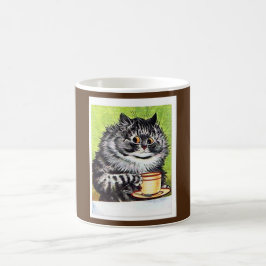 Caneca De Café Tabby Cat Mug, Louis Wain,