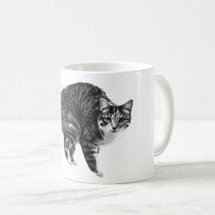 Caneca De Café Tabby Glow por Janela de Inverno