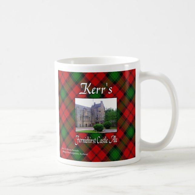 Caneca De Café Taça Ale do Castelo Ferniehirst de Kerr (Direita)