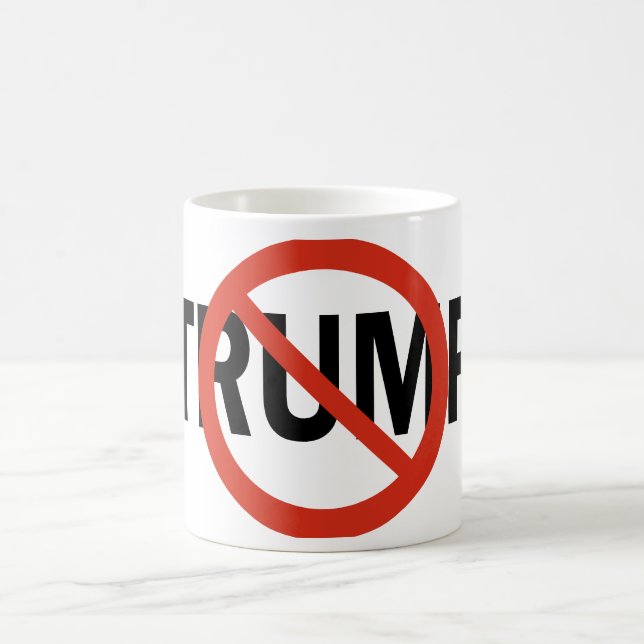 Caneca De Café Taça Anti-Trump De Café (Centro)