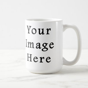 Caneca De Café Taça Branca Clássica de 15 Ounce - Vazio Persona