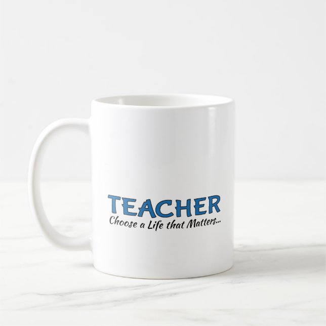 Caneca De Café Taça Café: Para Professora (Esquerda)