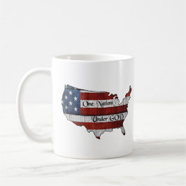 Caneca De Café Taça Café: Uma Nação Sob Deus