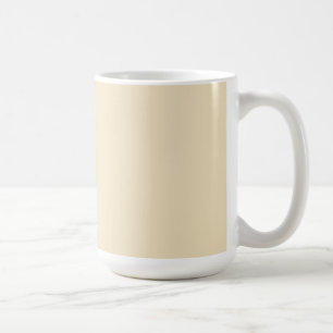 Caneca De Café Taça com Cream Ecru